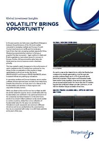 Global insights: volatility brings opportunity